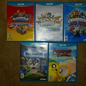 Five WiiU games 45 dollars each (price can be negotiated)